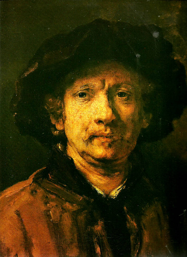 Rembrandt van rijn sjalvportratt